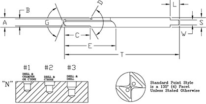 G Square Step Drill, Special Tooling, American Made